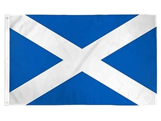 Bandeira da Escócia 145cm x 90cm da Marca Minha Bandeira - Dupla Face