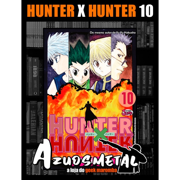 Hunter X Hunter - Vol. 10 [Reimpressão] [Mangá: JBC] | Shopee Brasil