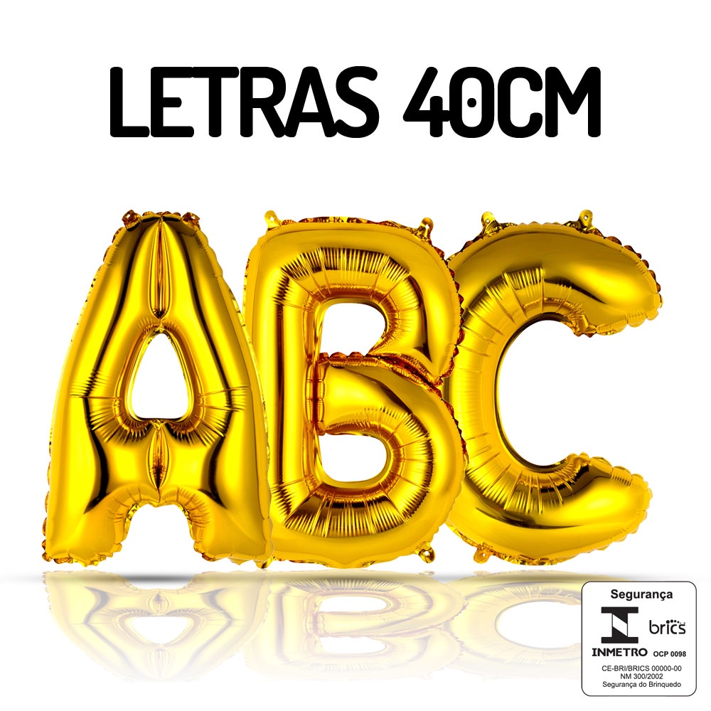Balão Metalizado Abc na Black Friday 2025 | BuscaProdutos