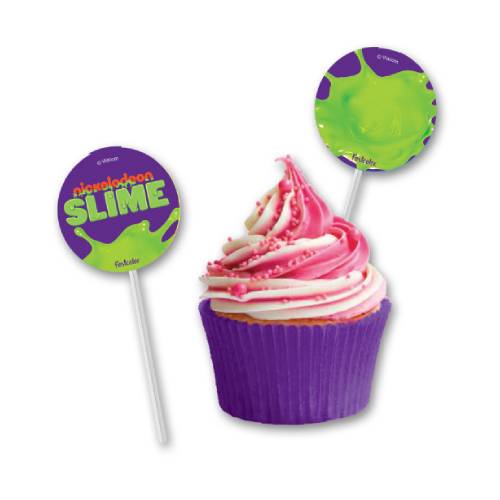 Toppers para Doces e Salgados Slime (pacote com 8 unidades) | Shopee Brasil