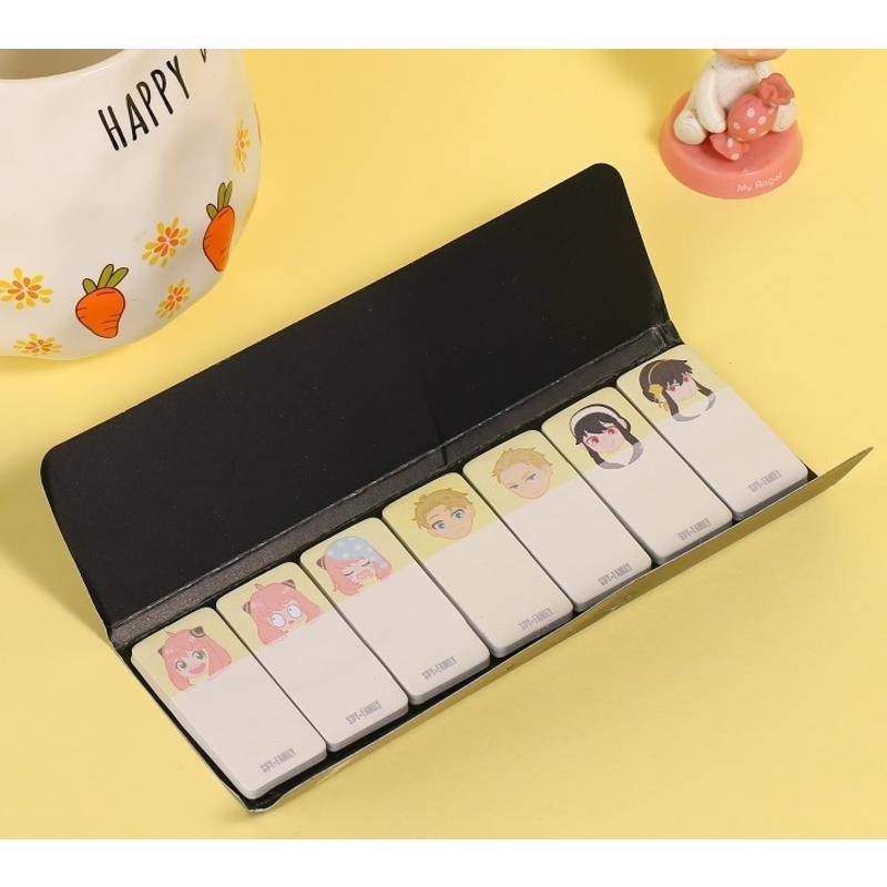 30 Folhas/Pacote Spyxfamily Memo Pad Sticky Notes Material De Escola Do ...