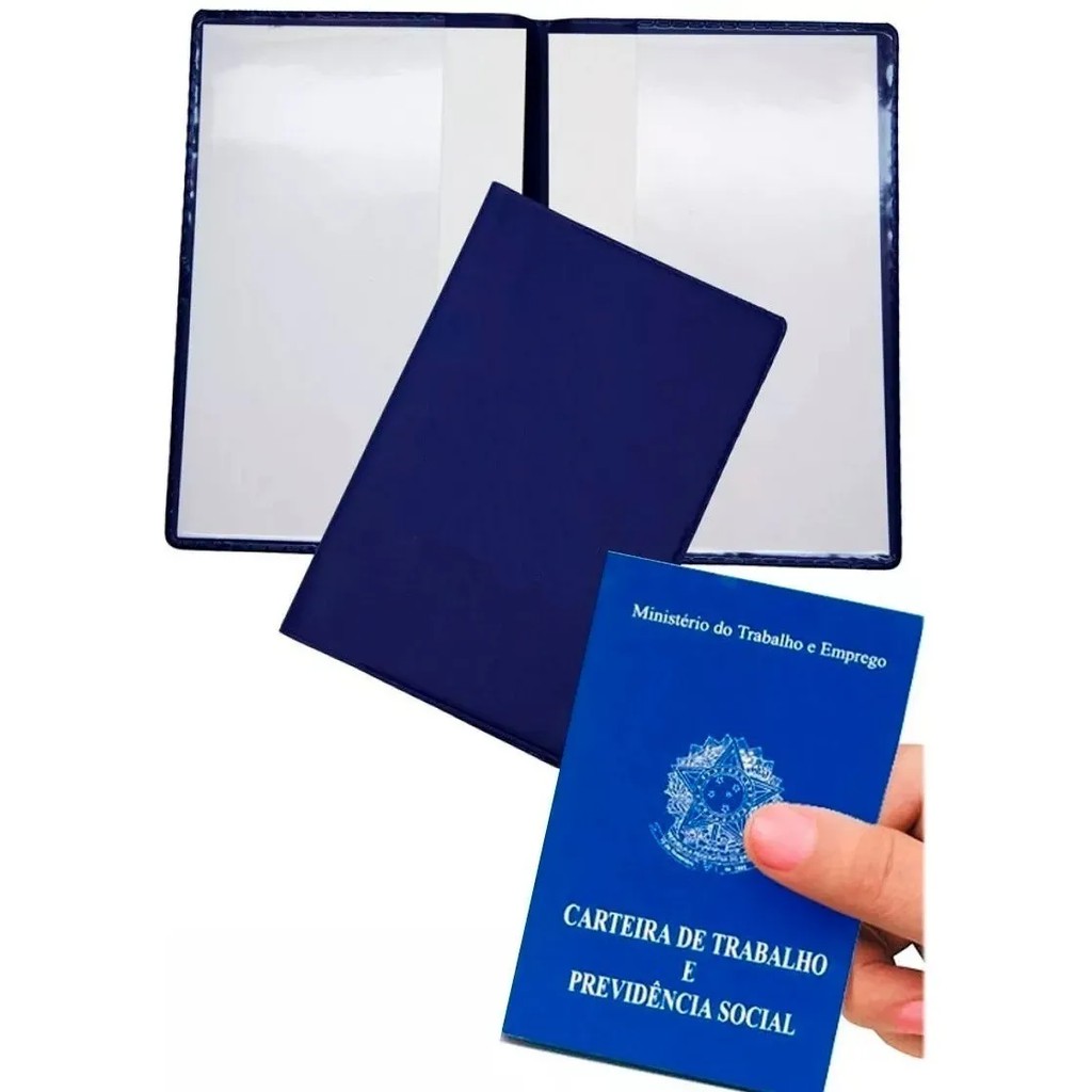 Kit Com 3 Capas Protetoras Para Ctps Carteira De Trabalho