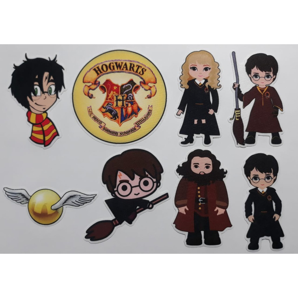 Harry Potter Termocolante Aplique Estampado P Roupas Shopee Brasil