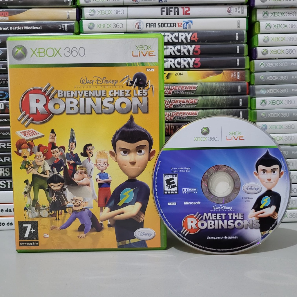 Meet The Robinsons Xbox 360 Jogo Original Família Do Futuro | Shopee Brasil