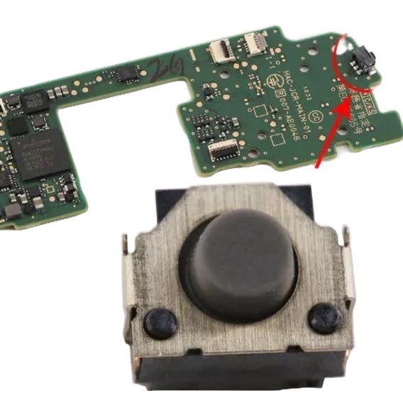 Nintendo Switch R Botão R Nintendo Switch Placa Joy-con Direito Novo Lacrado