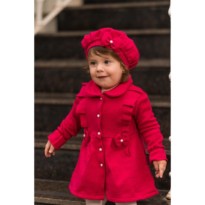 Vestido de hot sale frio infantil