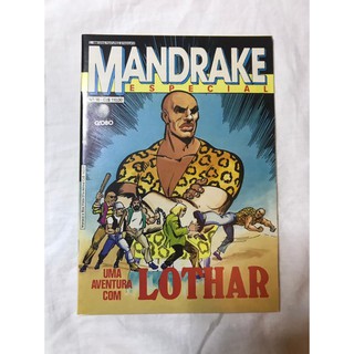 MANDRAKE ESPECIAL nº02 - EDITORA GLOBO [ ] - Mania de Gibi