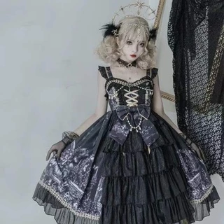 Store Vintage Gothic Lolita JSK Dress