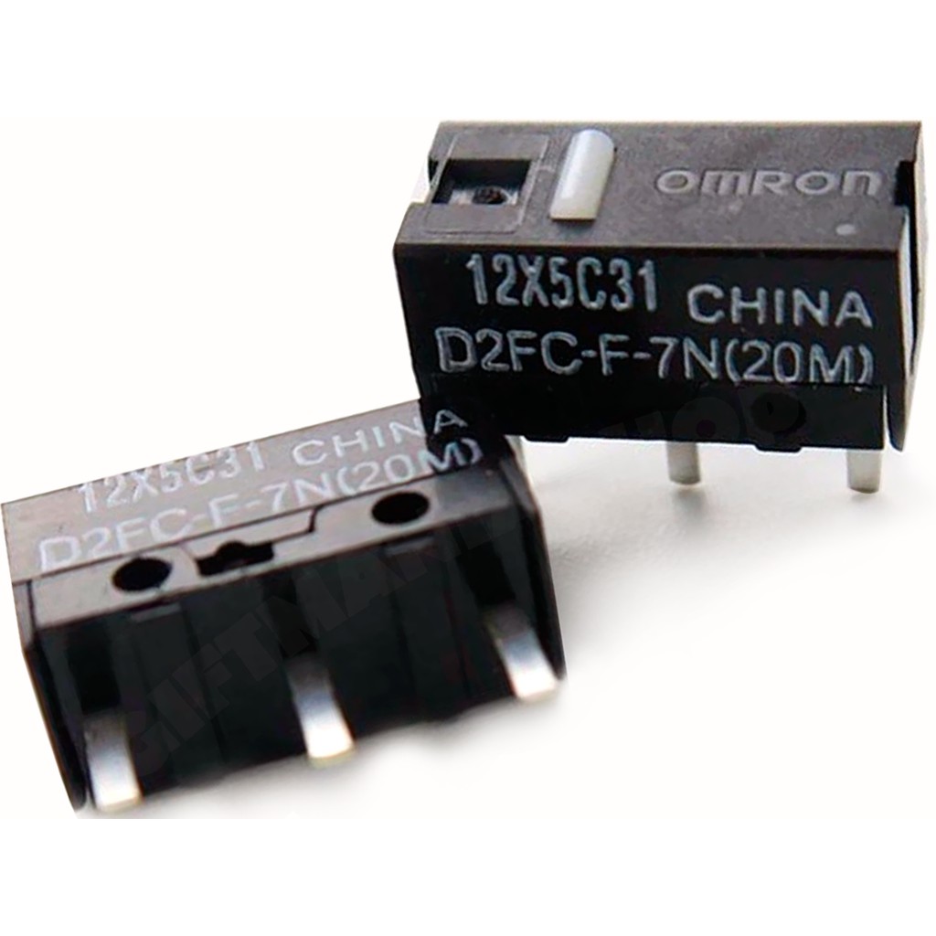 Kit 2 Micro-Switch D2FC-F-7N(20M) OMRON Mouse Gamer Razer Logitech ...