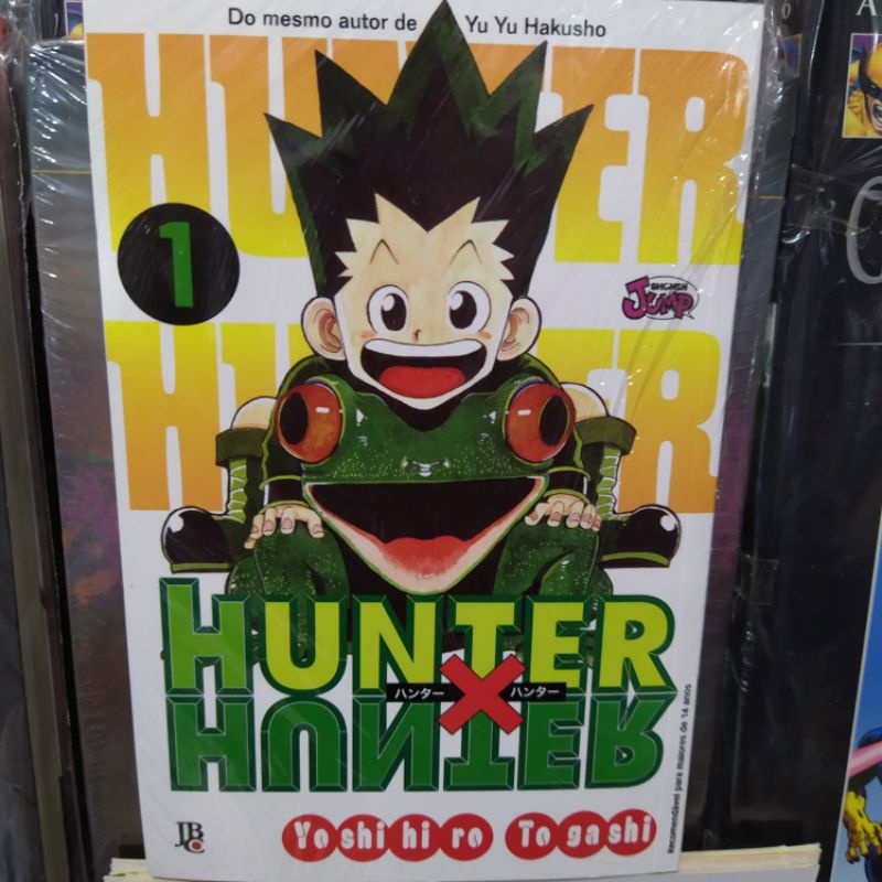 Hunter x Hunter edições 1, 2, 3, 4, 5, 6, 7, 8, 9, 10, 11 Hunter x Hunter edições 1, 2, 3, 4, 5, 6, 7, 8, 9, 10, 11