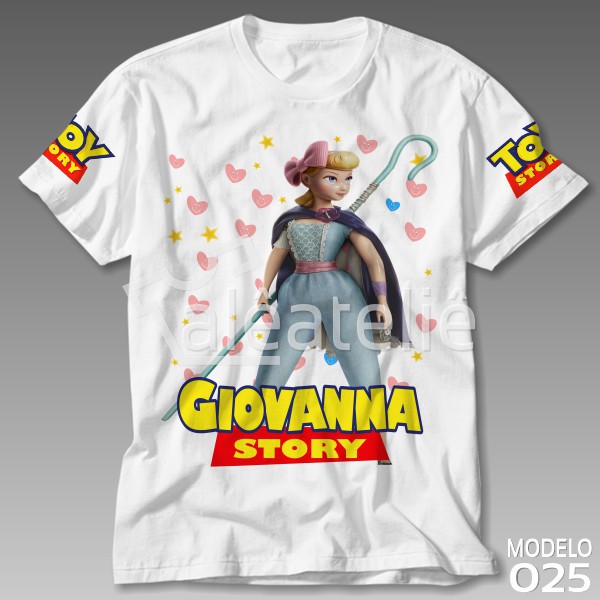 Camiseta Toy Story 4 Festa Aniversario Infantil Adulto Personalizada Shopee Brasil