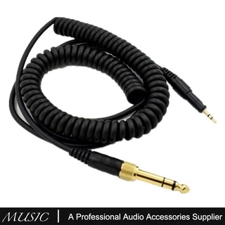 Cabo De Áudio Para Fone De Ouvido Sennheiser HD518 598 595 Audio-Technica ATH-M50X M40X Com Mola