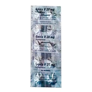 Gaviz V 20 mg Antiácido Omeprazol Cartela 10 Comprimidos