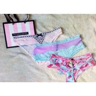 Calcinha Victorias Secret Pink Sem Costura Hipster Panty
