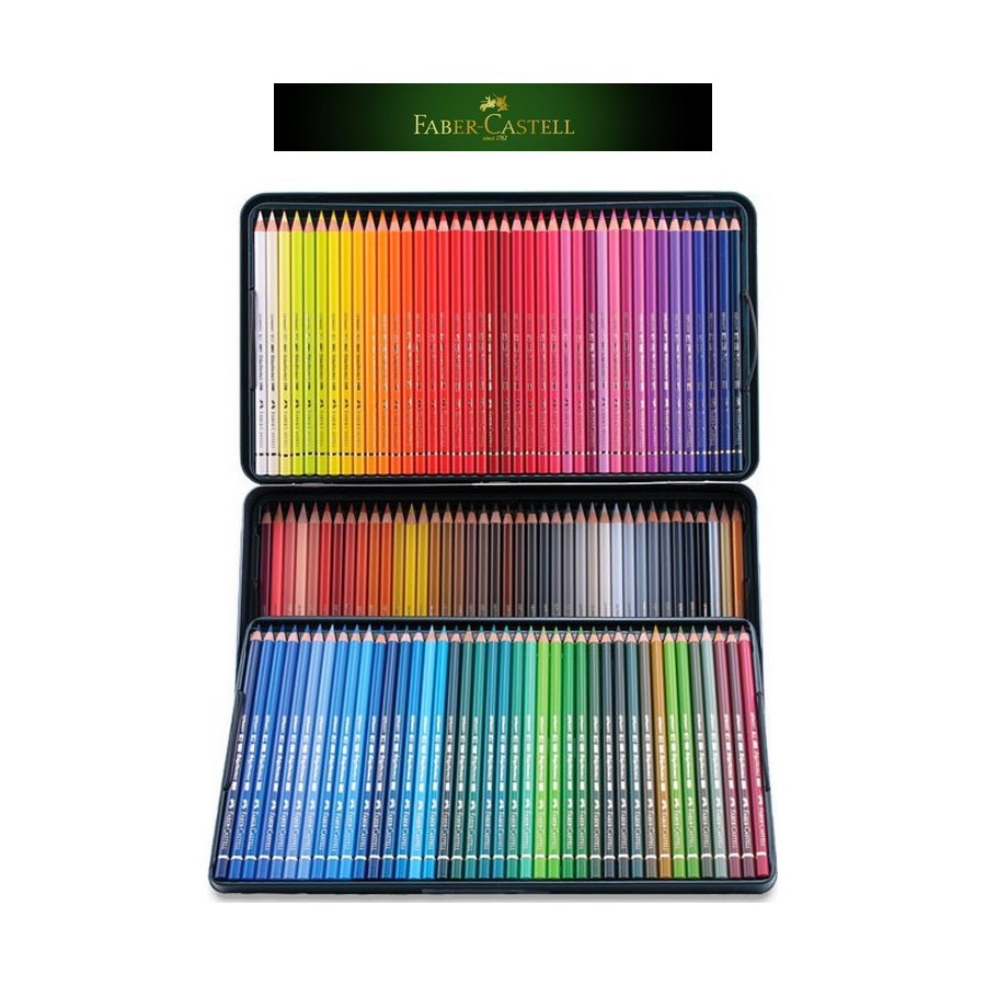 Lapis Cor Faber Castell Polychromos 120 Cores 110011 | Shopee Brasil