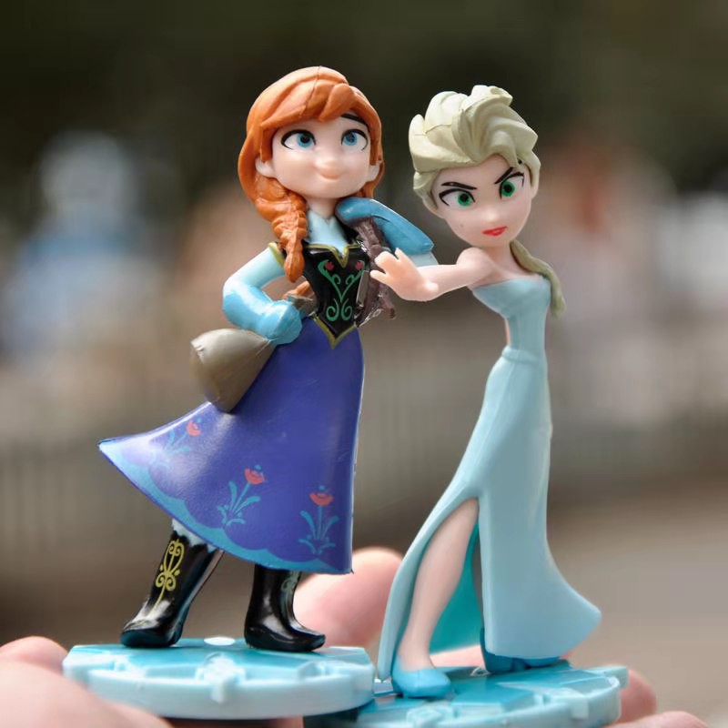 Mini Boneca Frozen - Anna - Disney - 9 cm - Mattel - superlegalbrinquedos