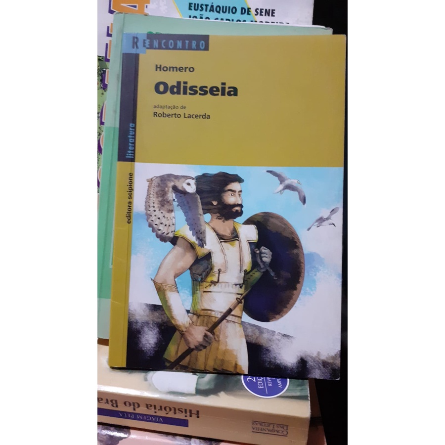 LIVRO- ODISSEIA - HOMERO- ROBERTO LACERDA- SÉRIE REENCONTRO-RARO