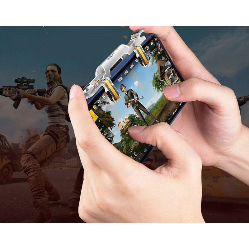 Gatilho Para Jogos Games De Tiro Rock iPhone/Galaxy/Celulares De 4
