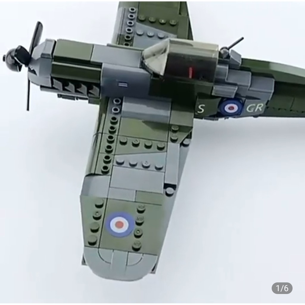 Lego Avião da Segunda Guerra Mundial - 290 peças
