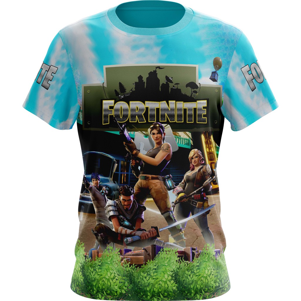 Camiseta Camisa FORTINET - ADULTO e INFANTIL | Shopee Brasil