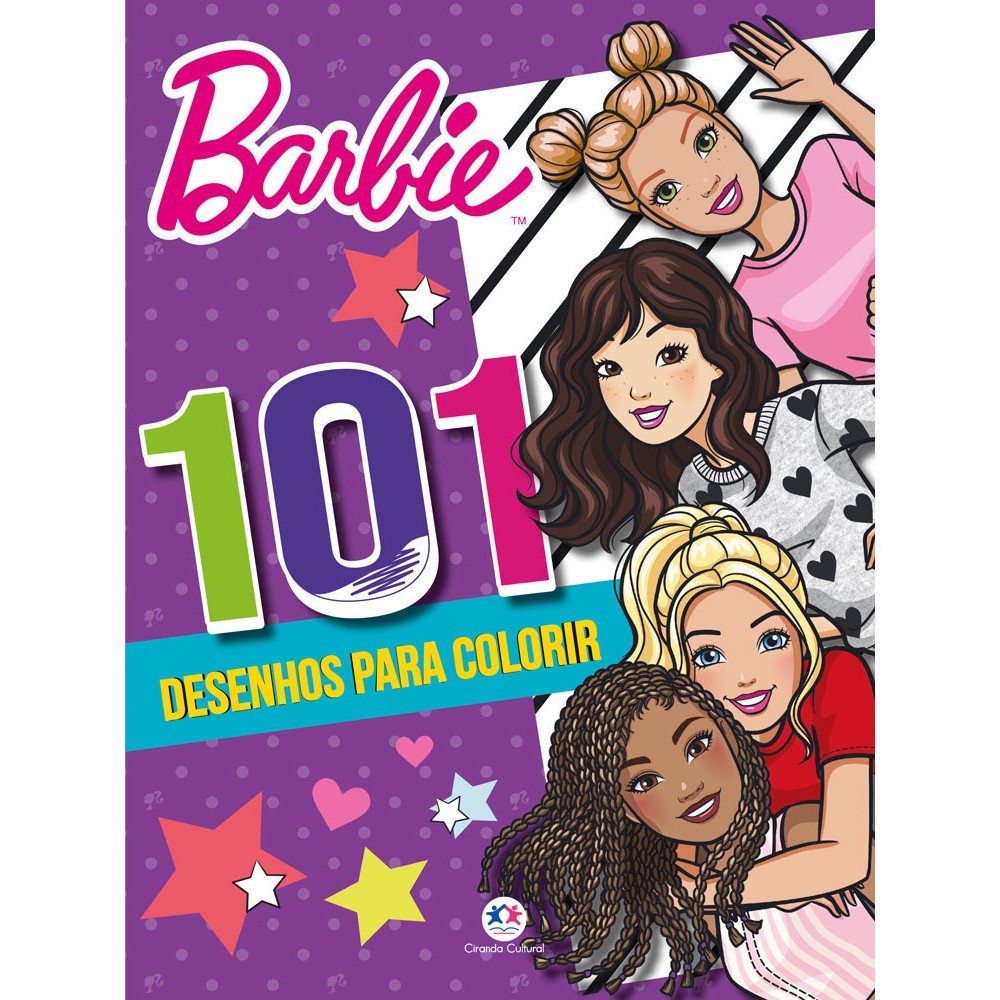 Livro - 101 primeiros desenhos - Barbie | Shopee Brasil