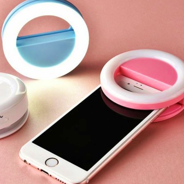 Ring Light Anel Luz Pra Selfie E Fotos Flash Celular Blogueiras