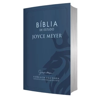 Bíblia De Estudo Joyce Meyer - Letra Grande Leão em Oferta na Shopee