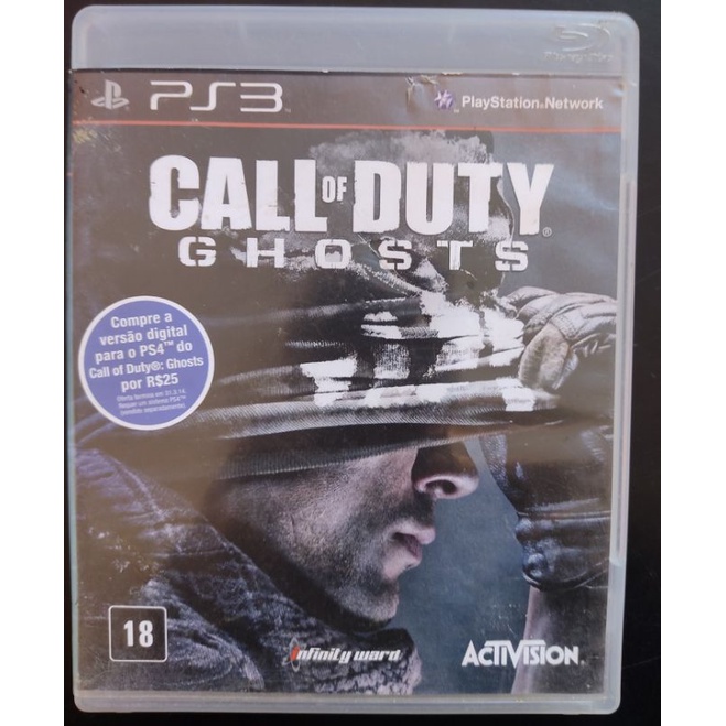 Call of Duty Ghosts Jogos Ps3 PSN Digital Playstation 3