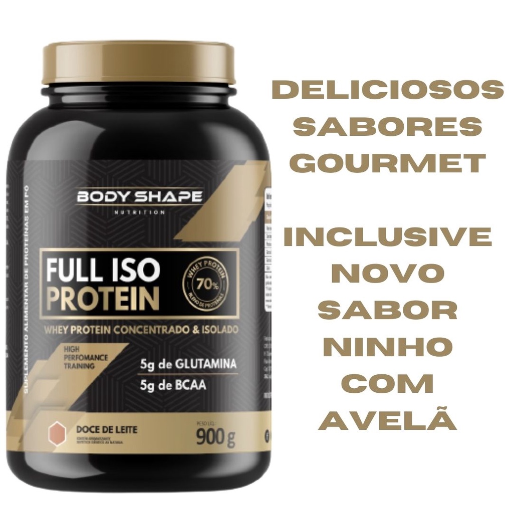 whey full iso protein blend Shopee Brasil