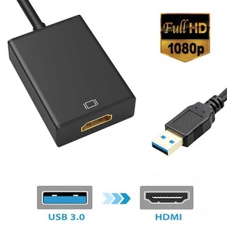 Cabo Adaptador Conversor Usb X Hdmi || No Brasil || Multi Telas || Windows 10 8 7