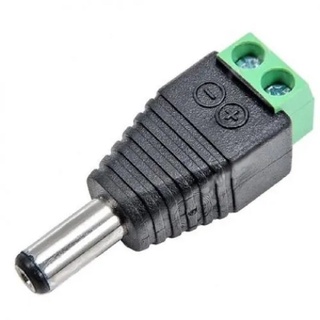 Conector Plug P4 Macho Jack Borne Para CFTV Fonte Som PCB Prototipo ...