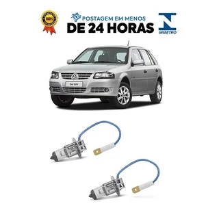 Par Lampada Farol de Milha Gol Parati Saveiro G4 2006 2007 2008 2009 2010 2011 2012 2013 2014 H3