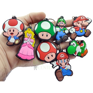 Chaveiro Super Mario Bros  Mario, Luigi, Princesa Peach, Bowser