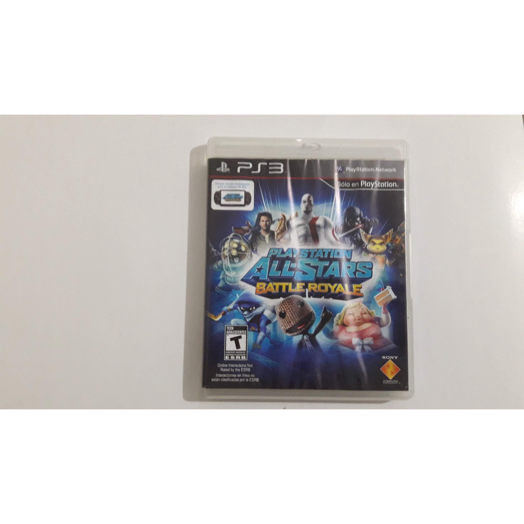 PlayStation All Stars Battle Royale para PS3 - Sony - Outros Games