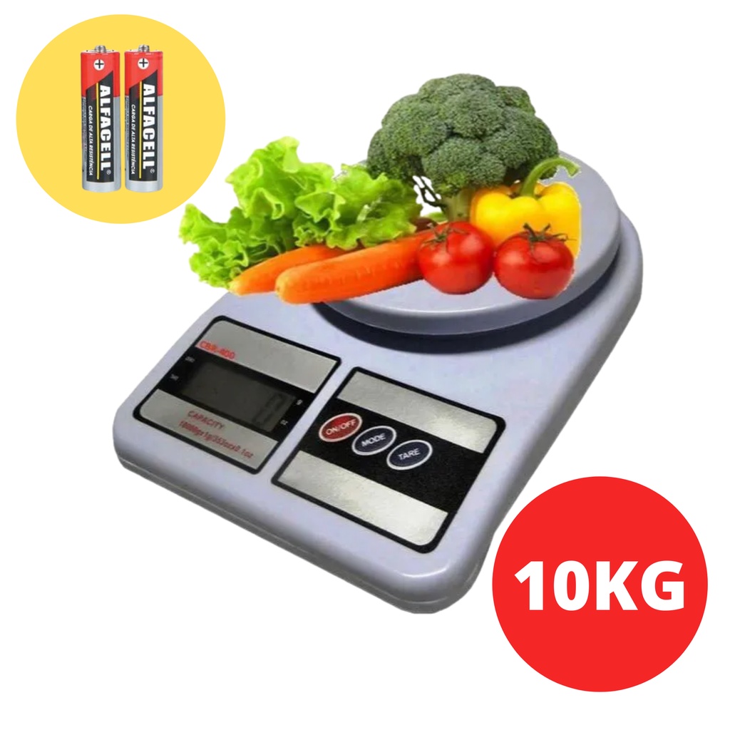 Balança Digital Cozinha 10g A 10 Kg Alta Precisão Casa Comida Balanca ...