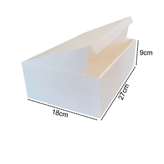 100 Caixas De Papelão 27x18x9 Montável Branco Envios Roupas