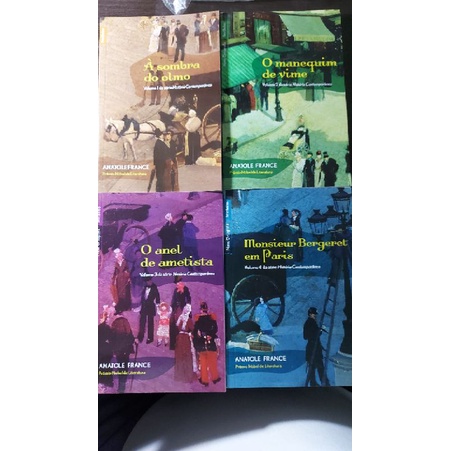 Série História Contemporânea. 4 Volumes - Anatole France