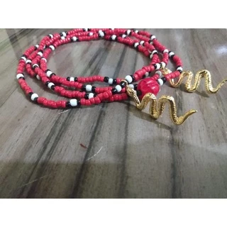 Guia/ fio de conta Cobra Coral