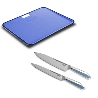 Conjunto de Facas Ichef Polishop - Professional Cut e Tábua de Corte