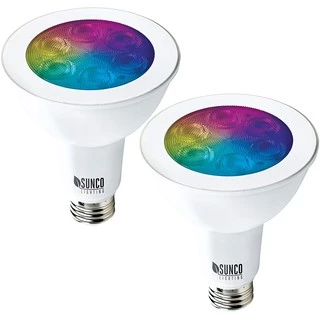 2 Lâmpadas Inteligentes Par20 WI-Fi Smart Life Google Alexa 5W Tensão 120V