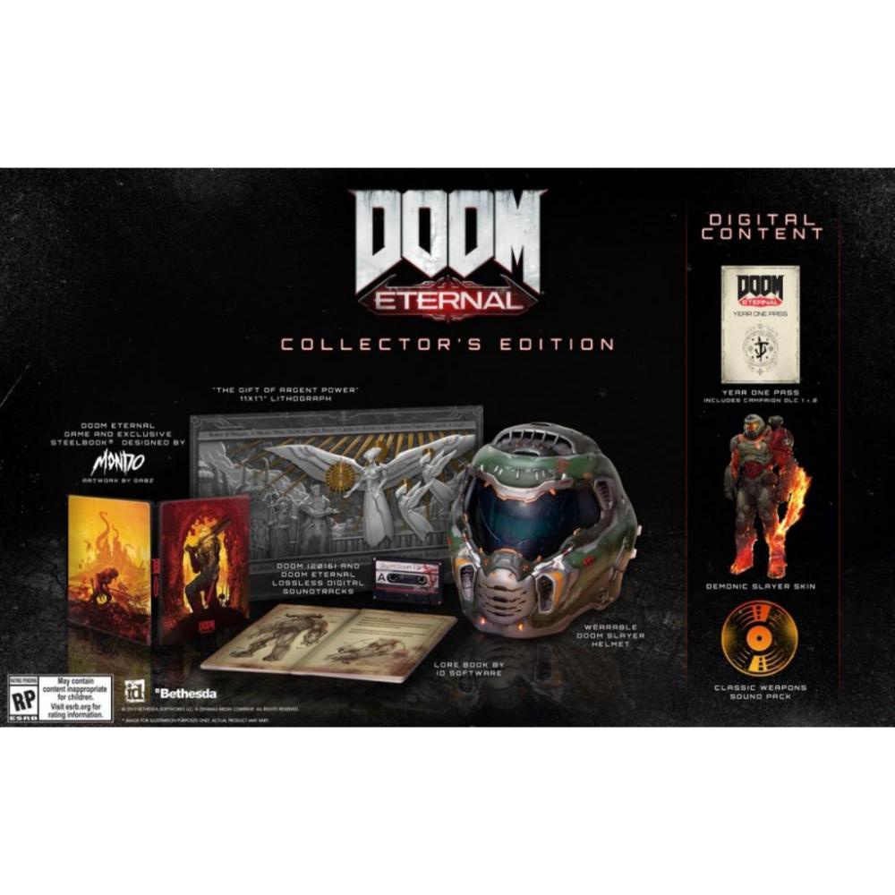 Doom eternal collector's edition xbox one shop amazon