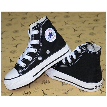 Tênis All Star Preto de Lona Infantil, Calçado Infantil para Meninas All  Star Usado 87003348