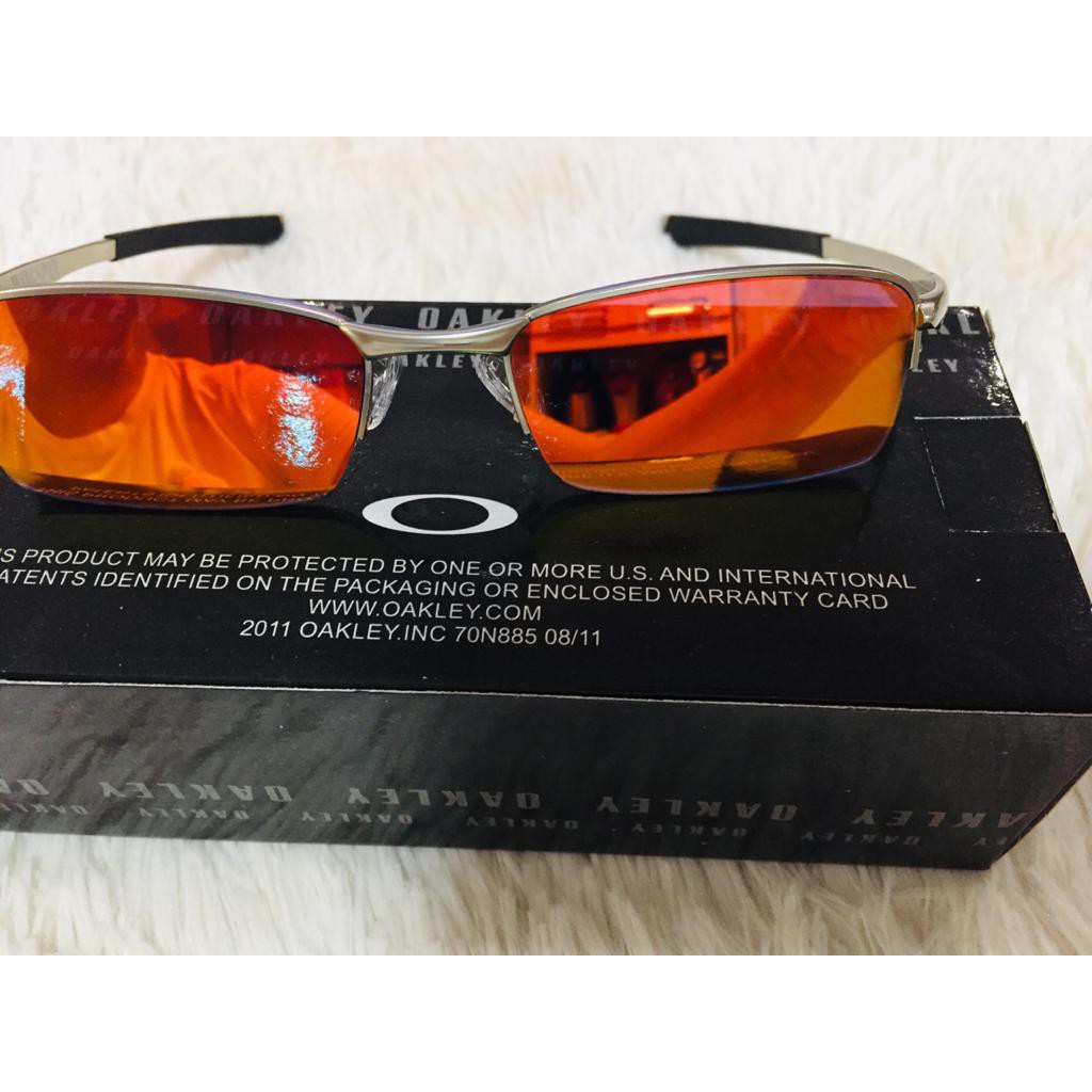 Oculos Oakley Mandrake - Lupa do Vilão - Lente Rubi ⋆ Sanfer