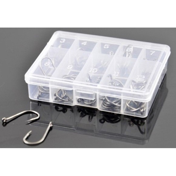 kit de Anzol Pequeno Transparente