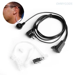 OHM Headsrt Fone Ouvido Mic Vigilância 2 Pinos Para Radio Bidirecional GP300 GP88s