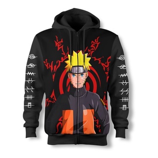 Blusa Moletom De Ziper Naruto Uzumaki Aldeia Renegada em Promoção na Shopee  Brasil 2023