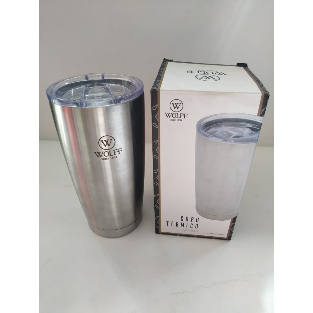 Conheça o nosso Copo Térmico Inox de parede dupla com tampa!