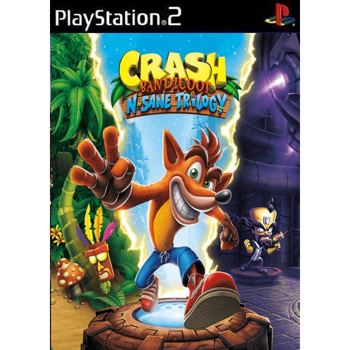 Jogo Crash e 3 Outros Games - PS2