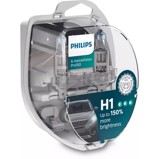 Par De Lâmpadas Philips X-treme Vision Pro150 H1 12v 55w 3450k