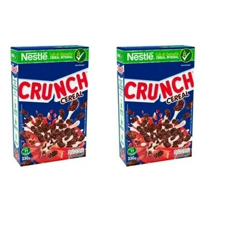 Cereal Matinal Crunch Nestle 330g - Kit 02 Unidades